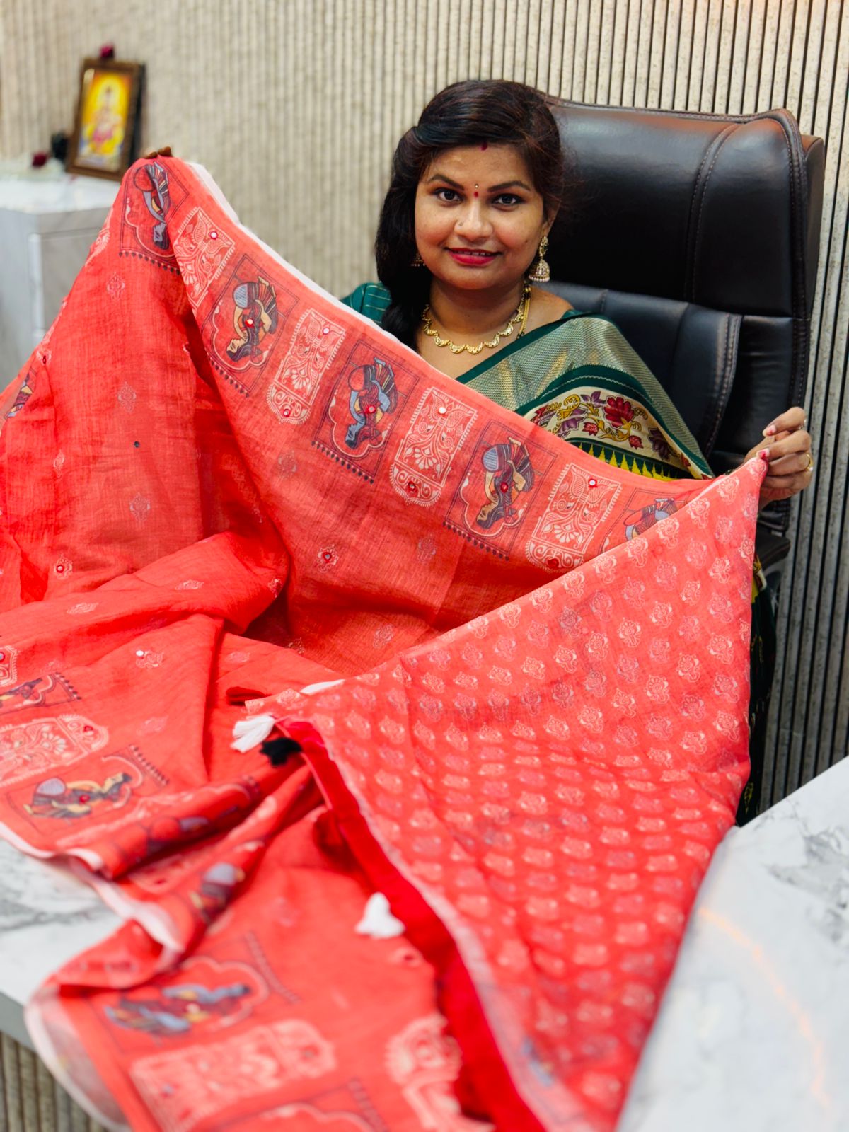 Premium Lenin Madhubani