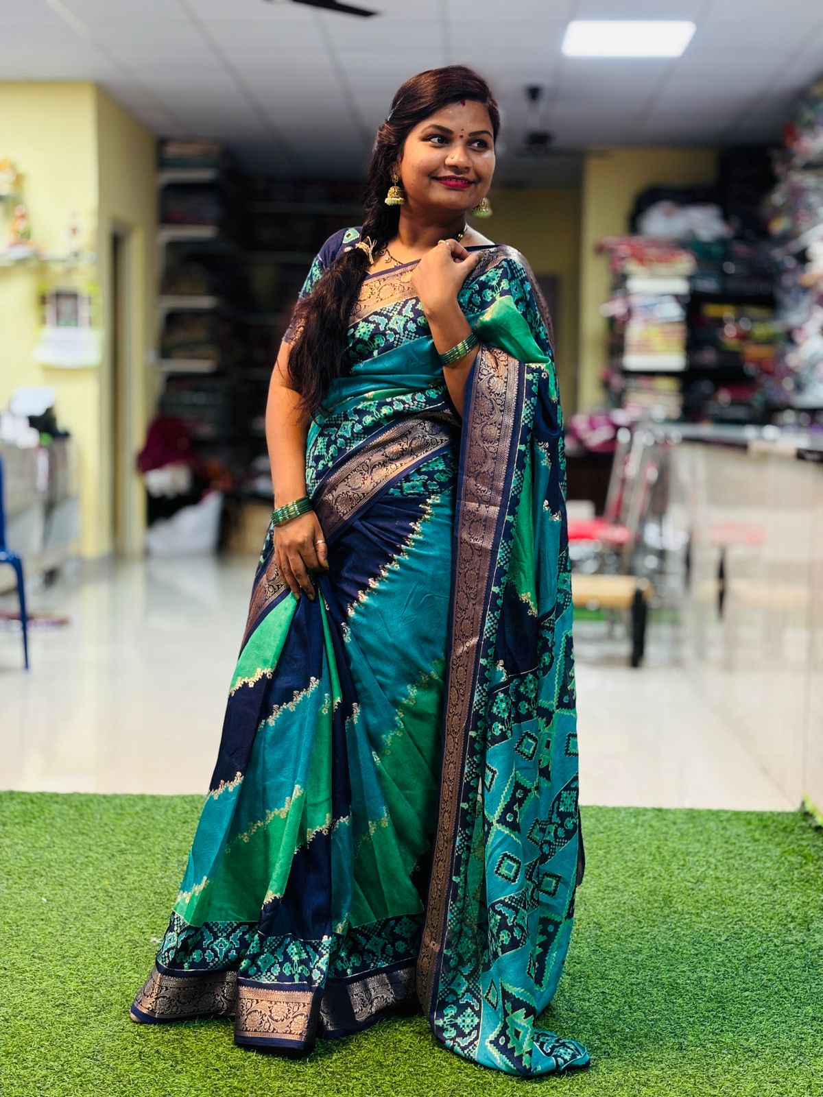 Matty Georgette Pochampally Border