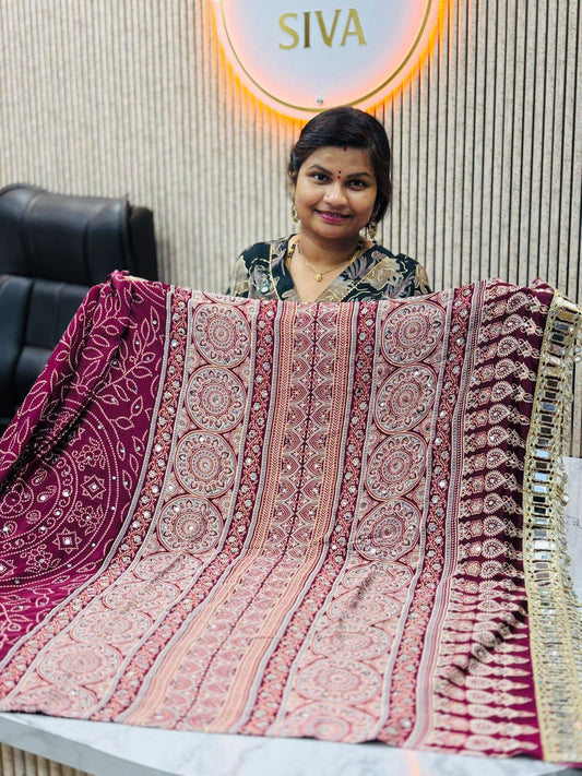Premium Azrak Model Silk Saree