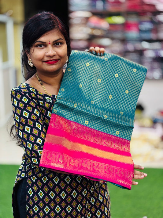Semi Kanchi Pattu Sarees