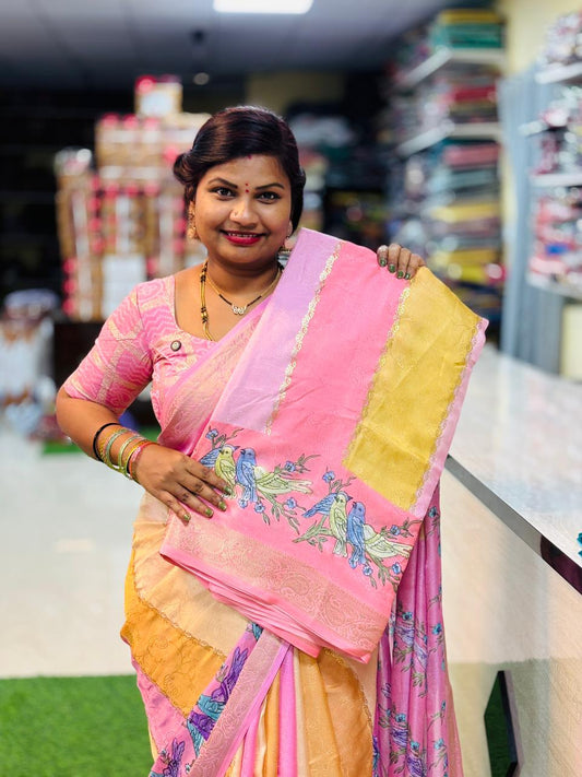 Pastel matty georgette