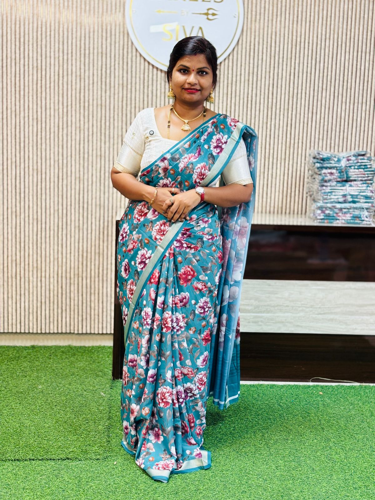 Crepe Digital Saree