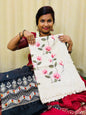Tusser Silk Cutwork