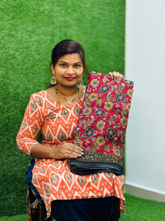 Kalamkari Kota Cotton