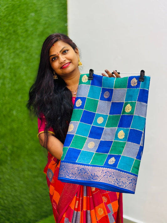 Fancy Pattu sarees 
Kanchi weaving borders