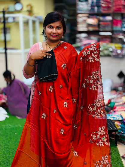 Designer rangoli sarees