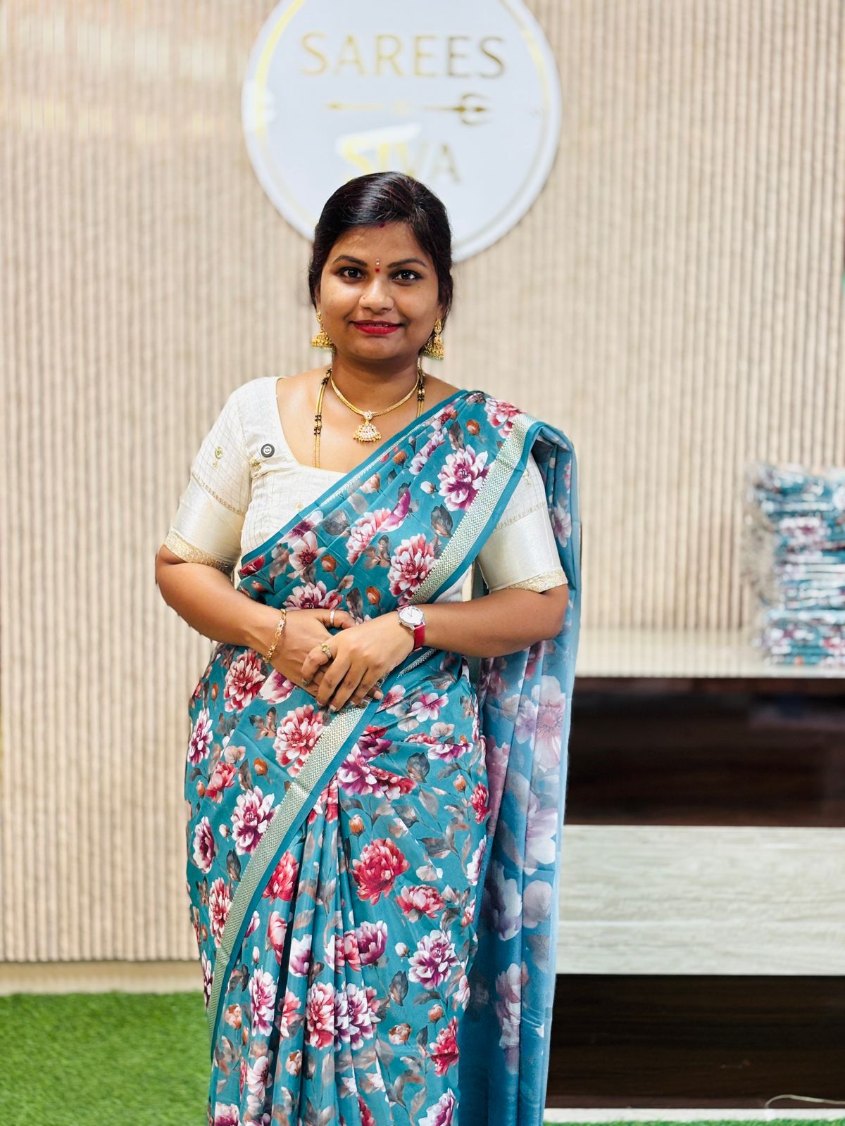 Crepe Digital Saree