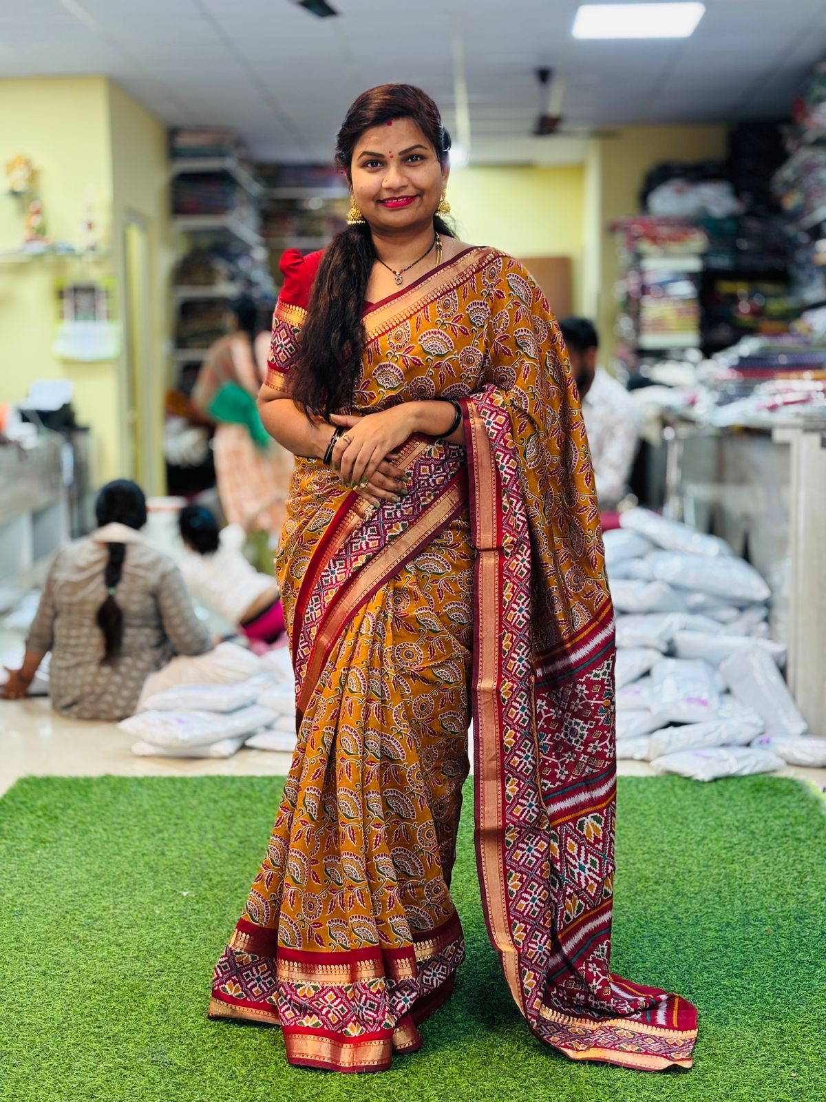 Semi Patola Pattu Saree