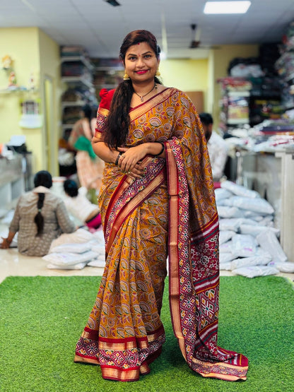 Semi Patola Pattu Saree