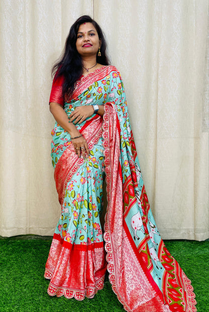 తులిప్ డోలా చీరలు