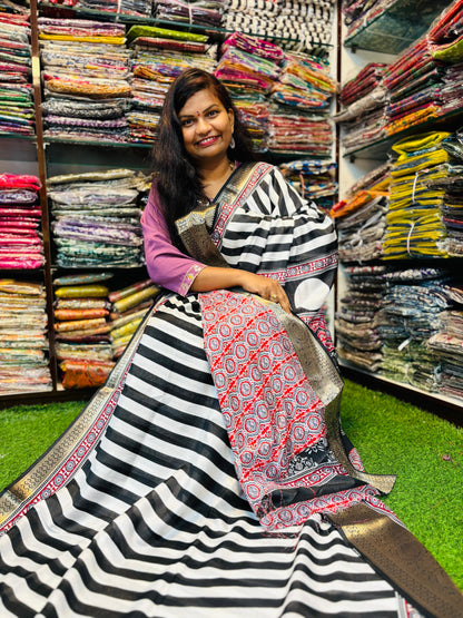 Moonga Kanchi Silk