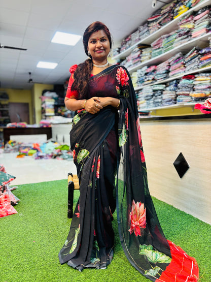 Tabby chiffon handwork