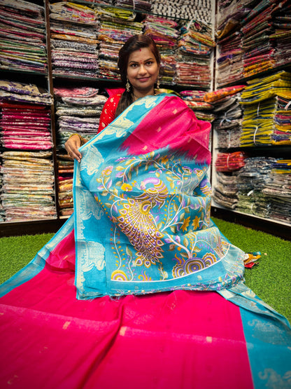 Mangalagiri uppada tissue Pattu sarees