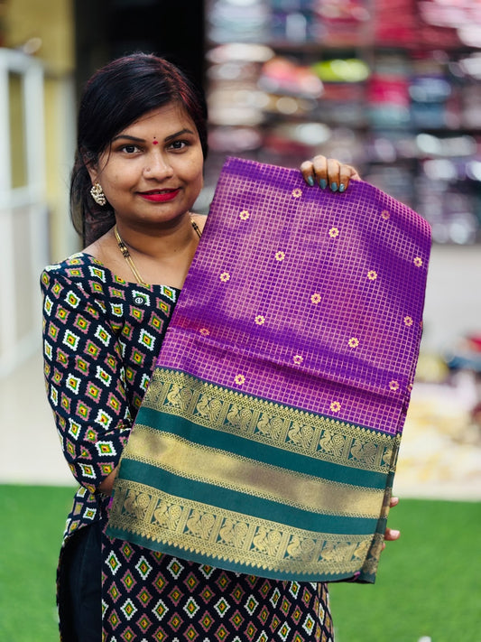 Semi Kanchi Pattu Sarees