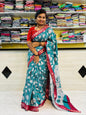 Maheswari silk with tulip designs
