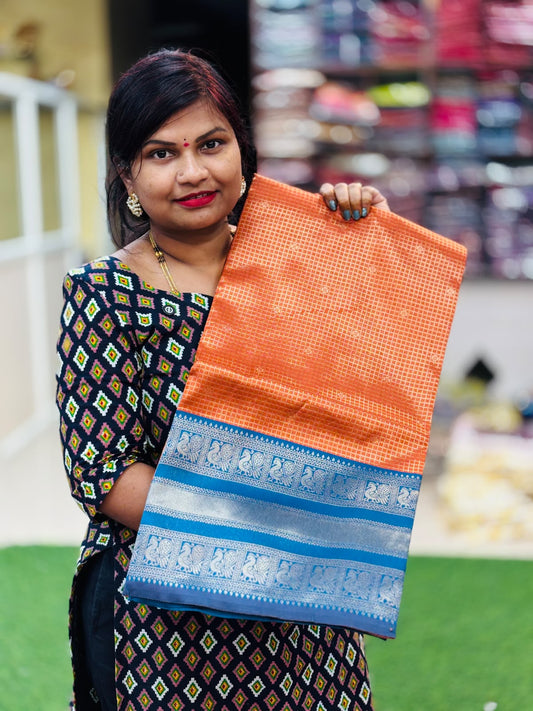 Semi Kanchi Pattu Sarees