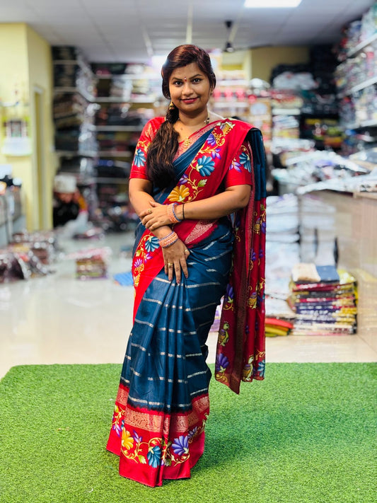 Thanjore Mangalagiri Kanchi Silk