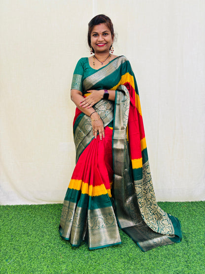 Multi Dola sarees