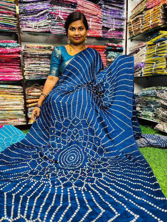 Bandini Moss Chiffon