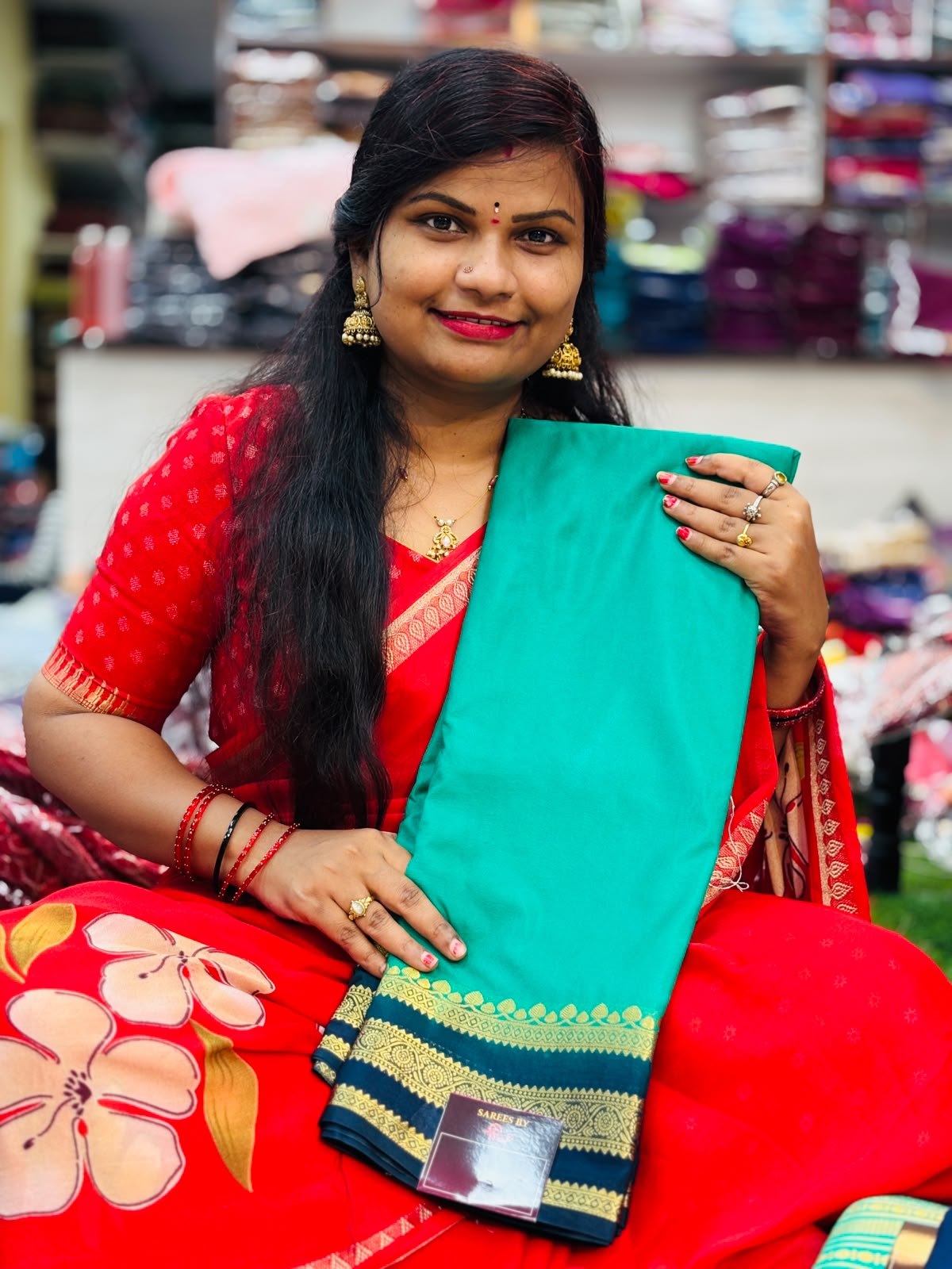Semi Mysore crepe sarees