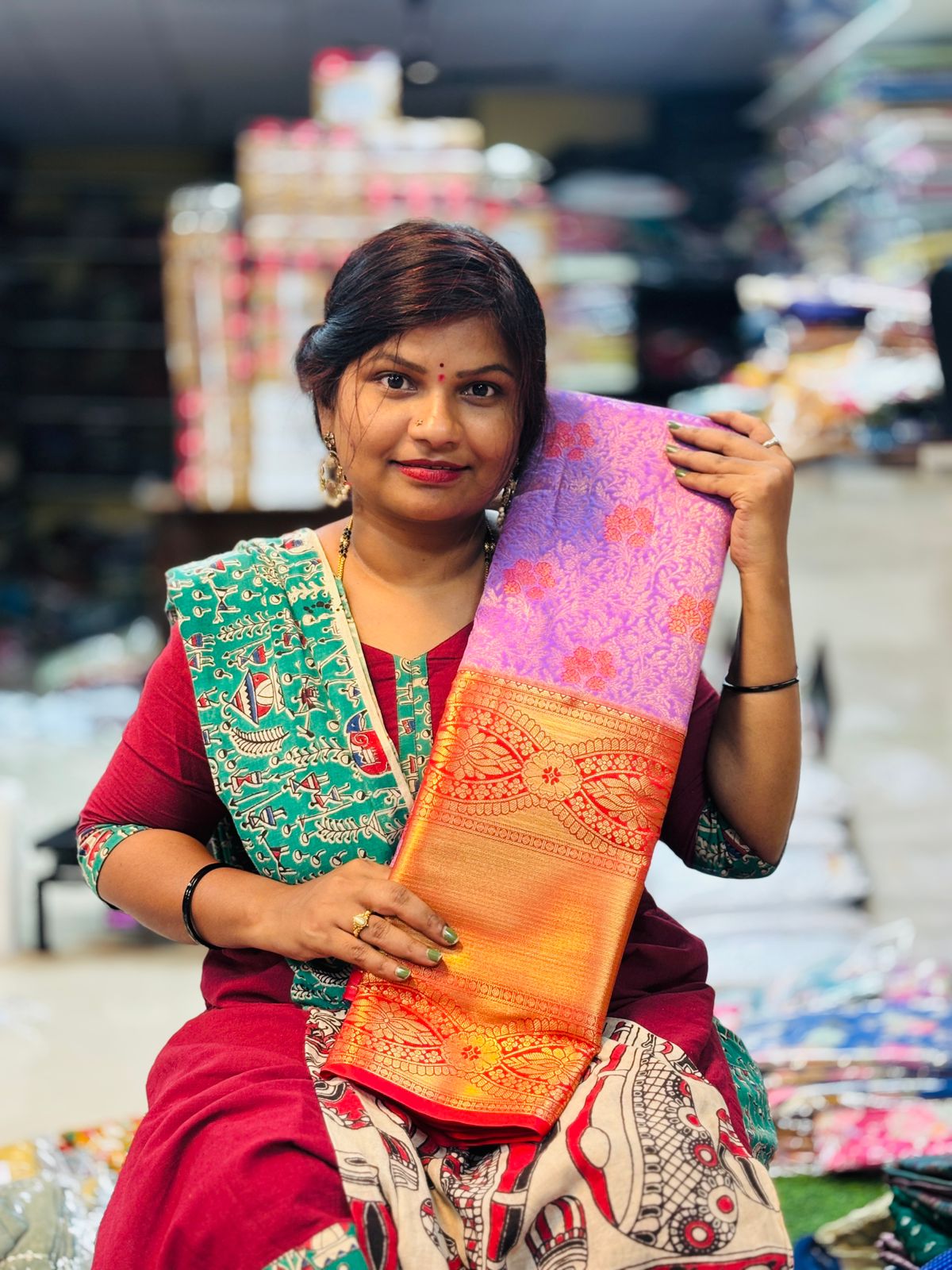 Semi Kanchi Pattu Sarees