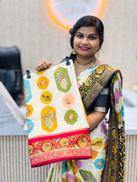 Mashmellow Georgette Saree
