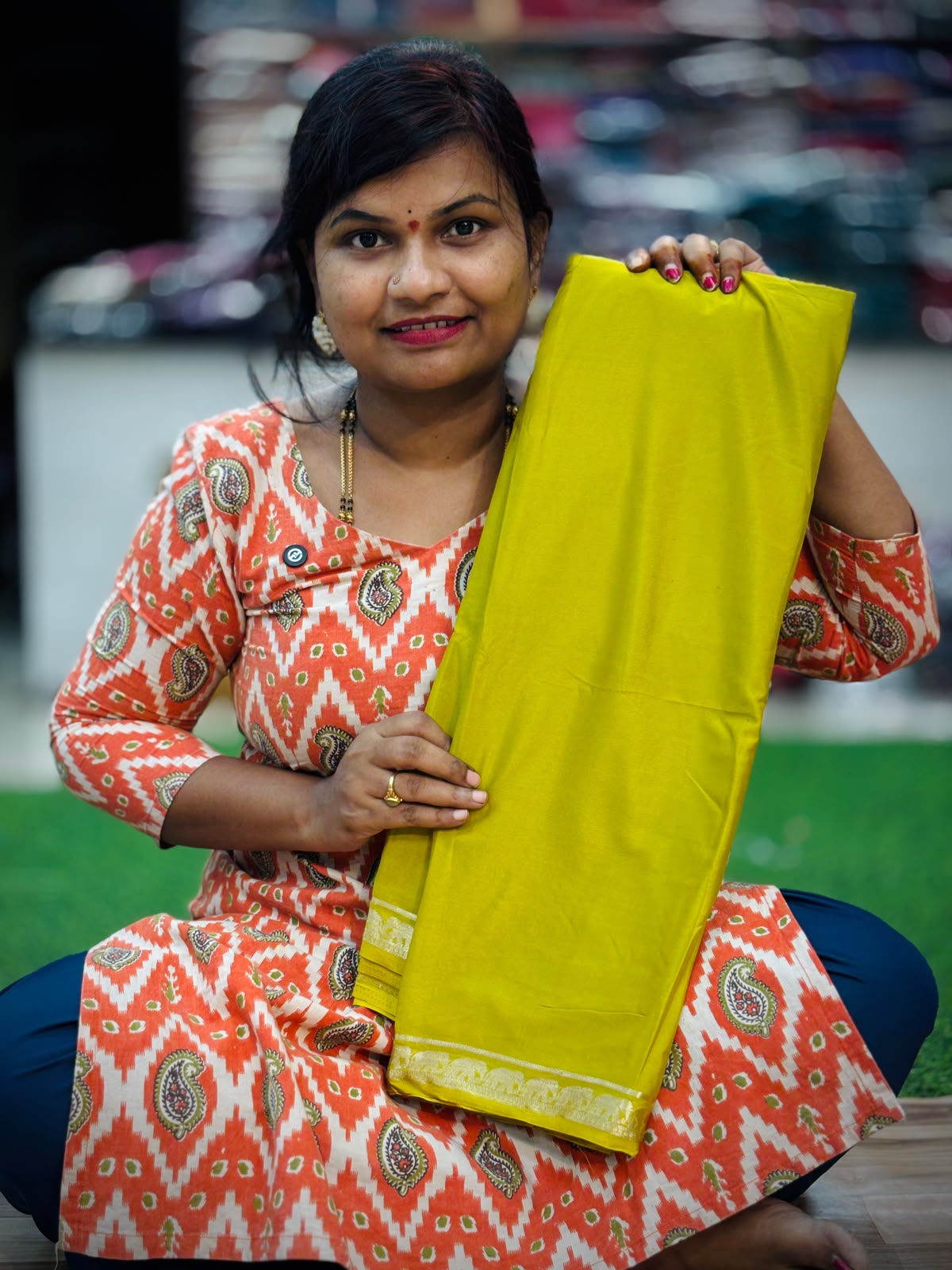 Elephant Semi Mysore crepe