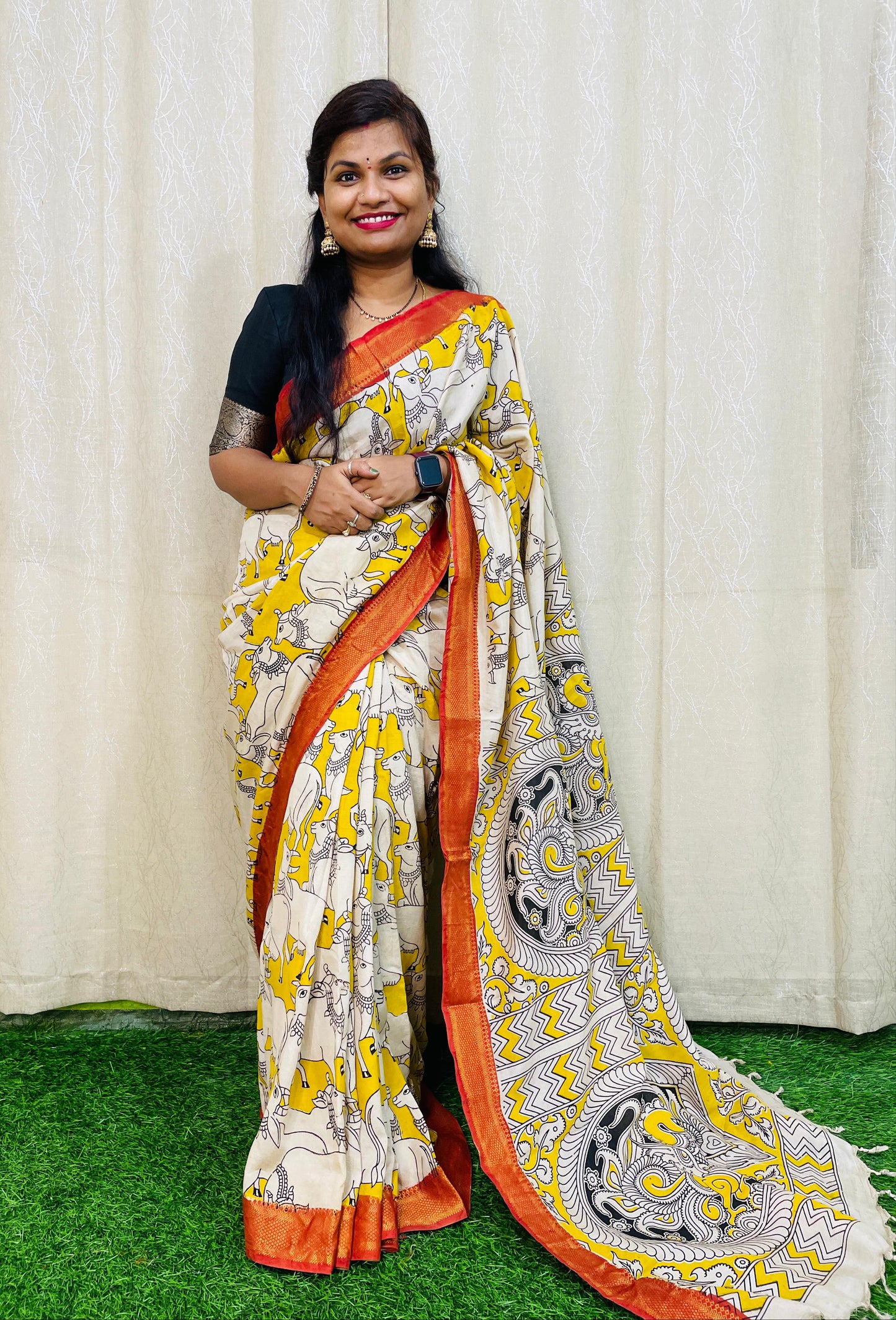 kalamkari silk sarees