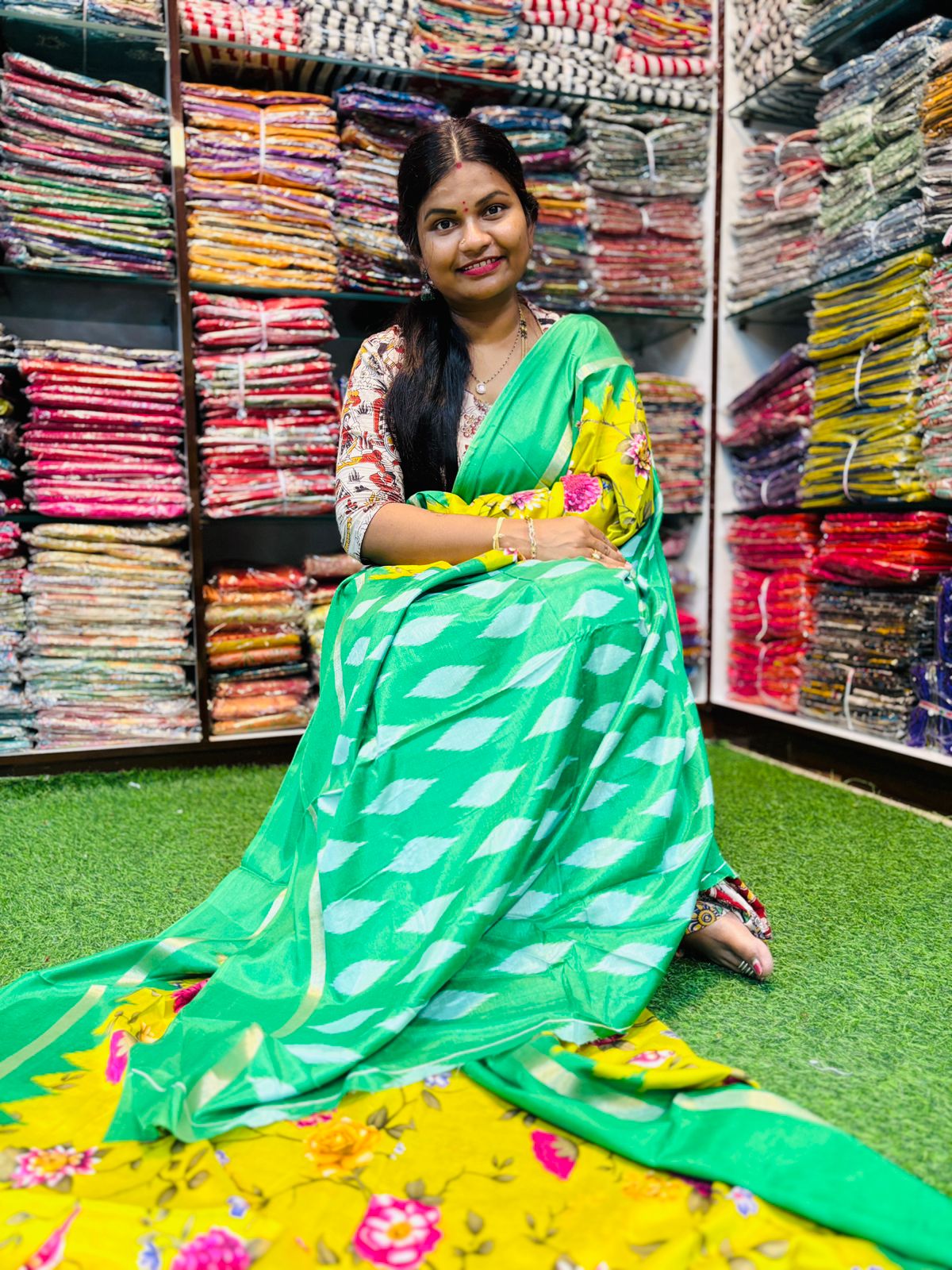 Semi crepe silk