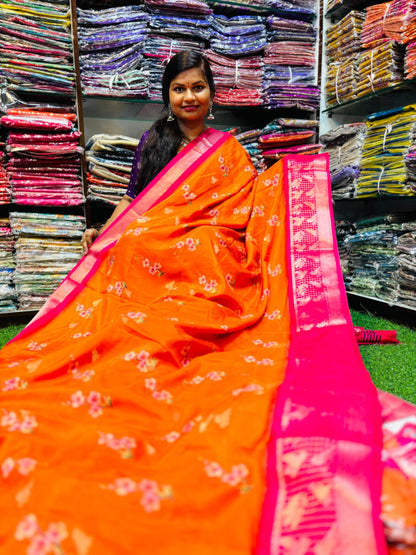 Crepe Banarasi Silk