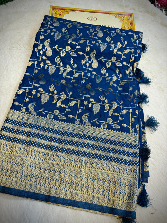 Raw Mango Pattu saree