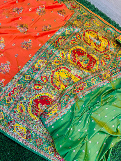 Pashmina Pattu sarees