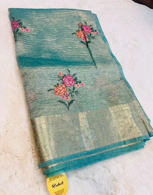 Tissue Meenakari bunches