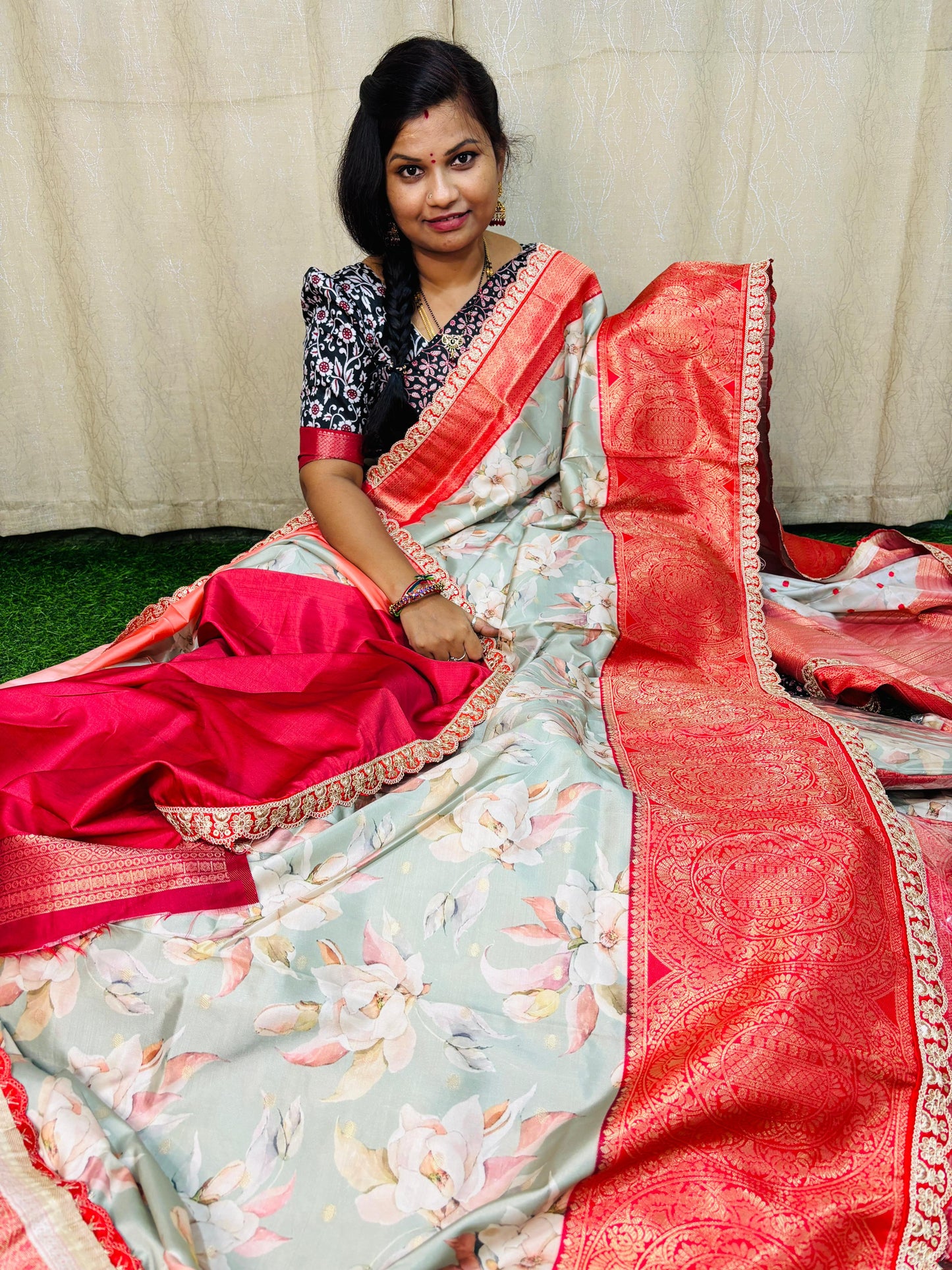 Banarasi Mysore Crepe Silk