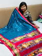 Madhubani Silk Saree
Allover weaving