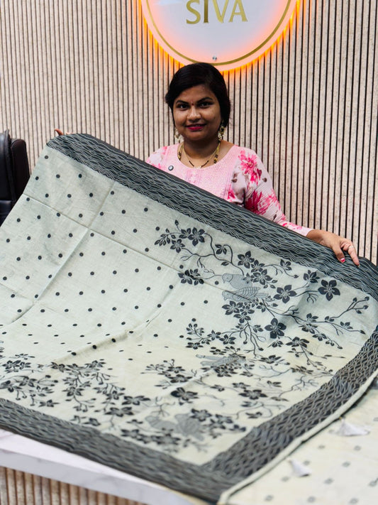 Handloom Lenin jamdani