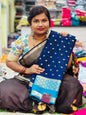 Semi Mysore crepe saree