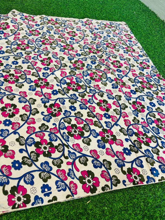 Kalamkari cotton fabric