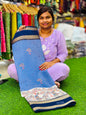 Brocade Pattu with weaving borders