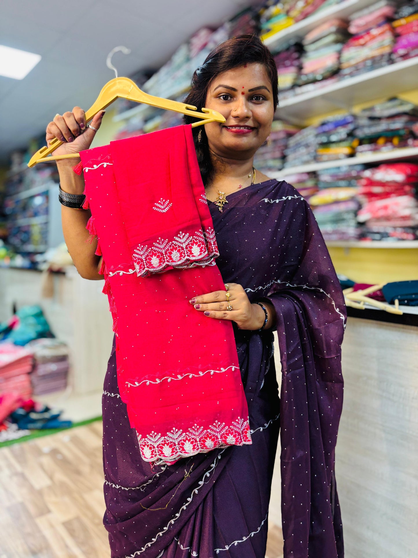 Designer Collection for Deepavali 
Space Cutwork