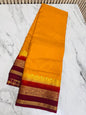Semi Mysore Crepe Silk Sarees 20