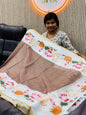 Pichwai Chanderi Lenin cotton