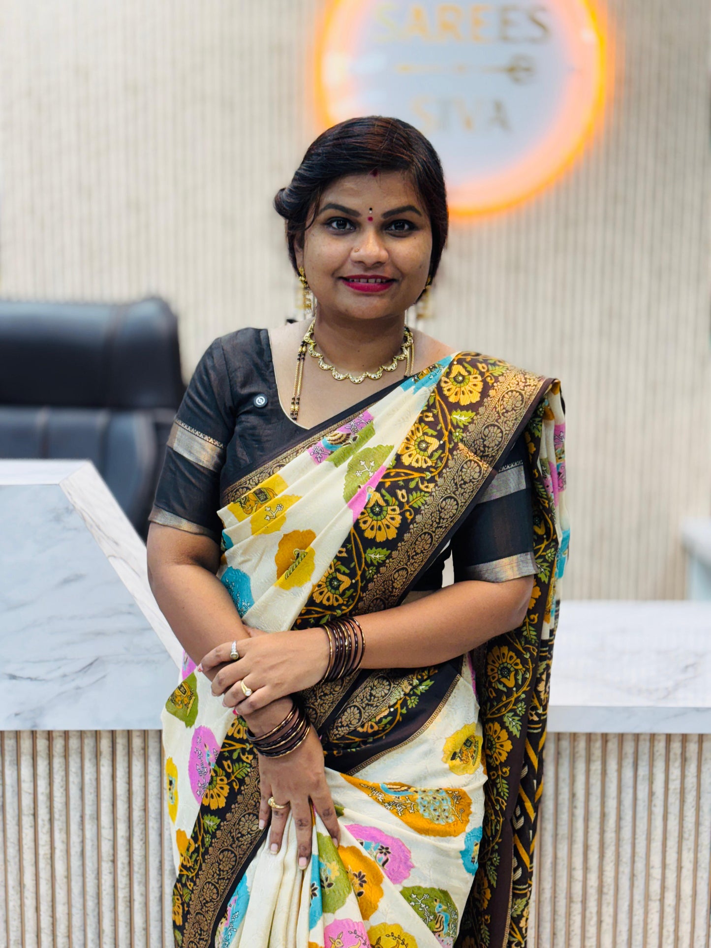 Mashmellow Georgette Saree