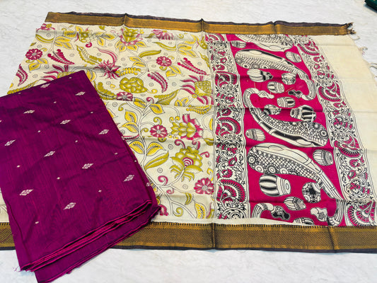 2 Piece Kalamkari Dress materials