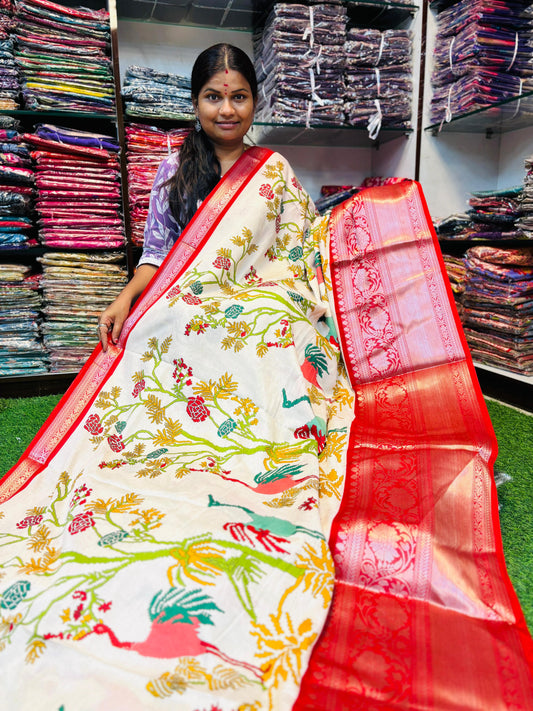 Madhubani Soft Silk