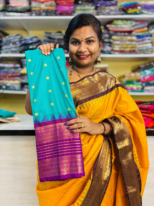 Semi Gadwal Sarees 16