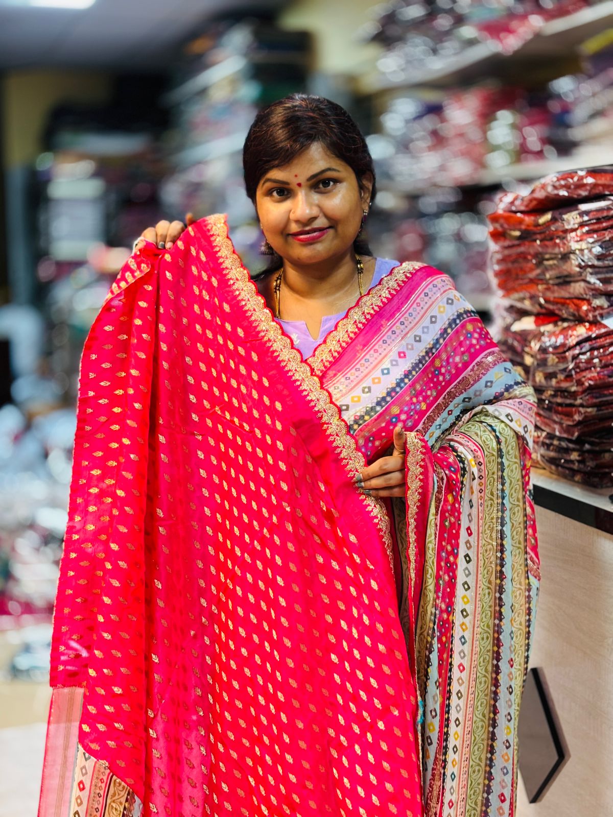 Premium Chinnon Laya Saree