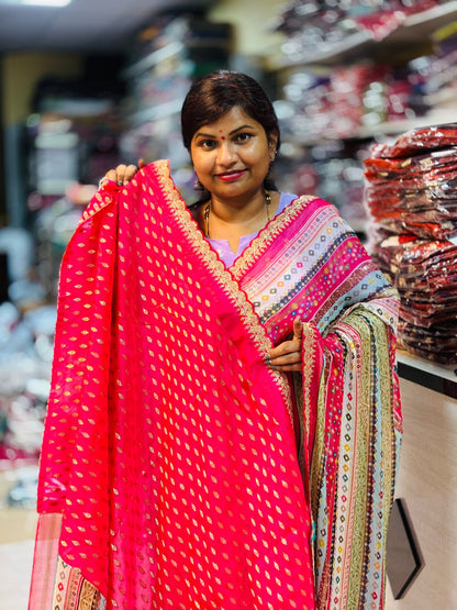 Premium Chinnon Laya Saree