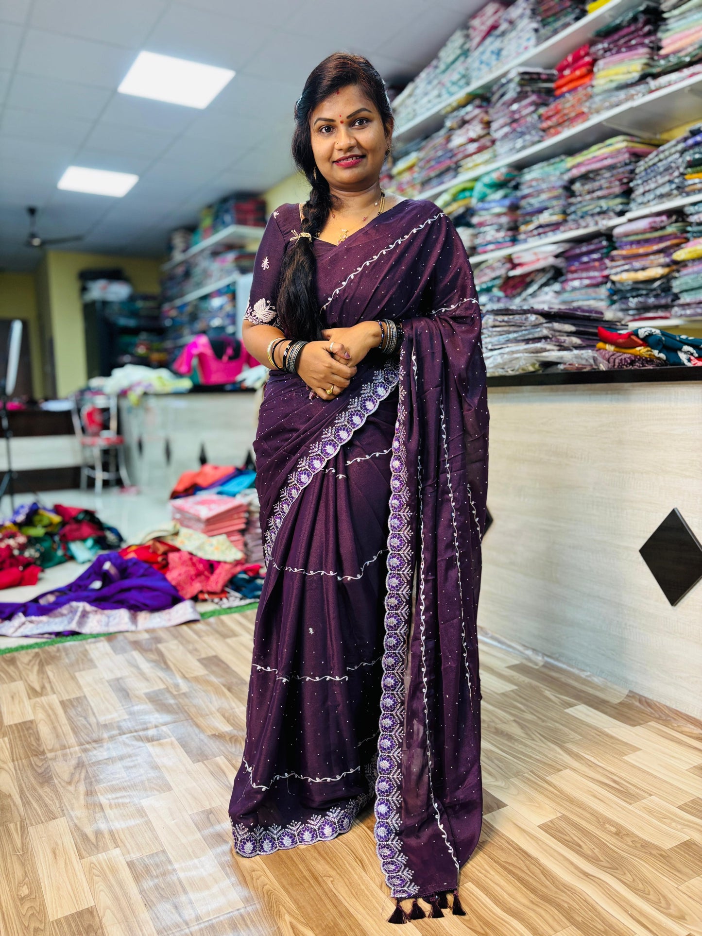 Designer Collection for Deepavali 
Space Cutwork