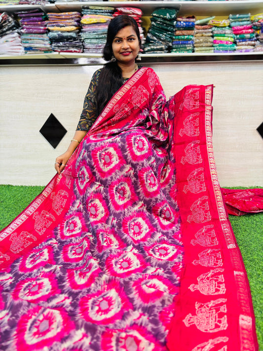 Sibbori Maheshwari Silk